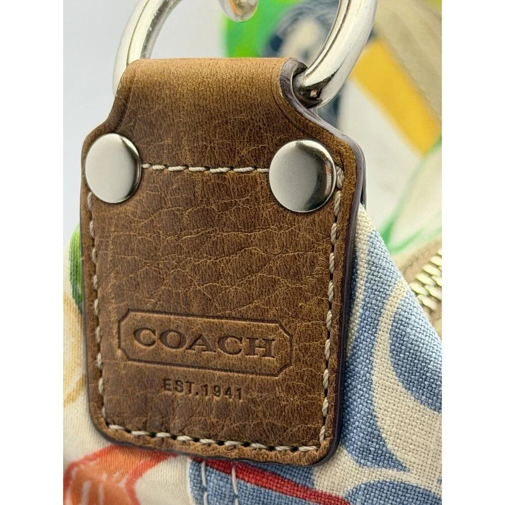 Coach Patchwork Signature Hobo Bag Multicolor Limited Edition Y2K L0673-10450 - Picture 8 of 12